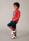 Mayoral Erkek Çocuk Denim Jogger Bermuda Şort - 03210