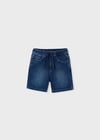 Mayoral Erkek Çocuk Denim Jogger Bermuda Şort - 03210