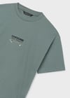 Mayoral Erkek Çocuk Desenli T-shirt Yeşil - 06036