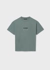 Mayoral Erkek Çocuk Desenli T-shirt Yeşil - 06036
