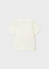 Mayoral Erkek Çocuk Futbol T-shirt Krem - 03074