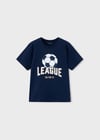 Mayoral Erkek Çocuk Futbol T-shirt Lacivert - 03074
