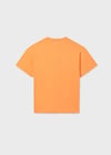 Mayoral Erkek Çocuk Kabartma Desenli T-shirt Turuncu - 06037