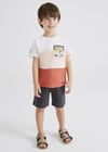 Mayoral Erkek Çocuk Kahverengi Set-Şort Ve Tshirt-Örme-Renk 