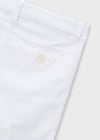 Mayoral Erkek Çocuk Keten Pantolon Beyaz - 03574