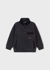 Mayoral Erkek Çocuk Koyu Gri Polar Sweatshirt