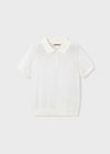 Mayoral Erkek Çocuk Polo T-shirt Krem - 03106