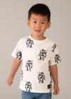 Mayoral Erkek Çocuk Robot Desenli T-shirt - 03068