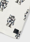 Mayoral Erkek Çocuk Robot Desenli T-shirt - 03068