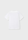 Mayoral Erkek Çocuk Robot T-shirt Krem - 03066