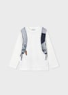 Mayoral Erkek Çocuk Sırt Baskılı Sweatshirt 04049