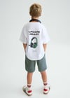 Mayoral Erkek Çocuk Şort T-shirt Takım Yeşil - 06689