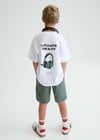 Mayoral Erkek Çocuk Şort T-shirt Takım Yeşil - 06689