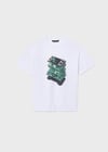 Mayoral Erkek Çocuk T-shirt Beyaz - 06033