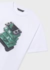 Mayoral Erkek Çocuk T-shirt Beyaz - 06033