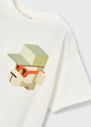 Mayoral Erkek Çocuk T-shirt Krem - 03078