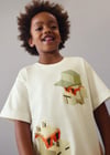 Mayoral Erkek Çocuk T-shirt Krem - 03078