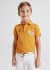 Mayoral Erkek Çocuk Turuncu Tshirt-Polo-Kısa Kol 