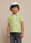 Mayoral Erkek Çocuk Yeşil Polo Yaka T-shirt 03109