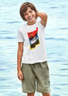 Mayoral Erkek Çocuk Yeşil Set-Şort Ve Tshirt-Örme 