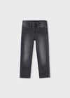 Mayoral Gri Erkek Çocuk Denim Slim Fit Pantolon 4571