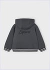 Mayoral Gri Erkek Çocuk Fermuarlı Sweatshirt 4427
