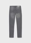 Mayoral Gri Erkek Çocuk Slim Fit Kot Pantolon 00516