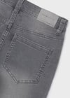 Mayoral Gri Erkek Çocuk Slim Fit Kot Pantolon 00516