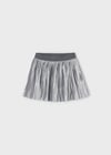 Mayoral Gri Kız Çocuk Pileli Etek 4903
