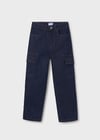 Mayoral Kargo Cepli  Denim Pantolon