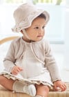 Mayoral Kız Bebek Bej Örme Hırka 00318