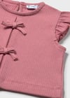 Mayoral Kız Bebek Fiyonklu Bluz Pembe 01089