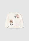 Mayoral Kız Bebek İşlemeli Sweatshirt 1459 
