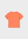 Mayoral Kız Bebek Kısa Kollu T-shirt Turuncu - 01004