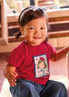 Mayoral Kız Bebek Kısa Kollu T-shirt ve Saç Bandı Set Kırmızı 01081
