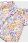 Mayoral Kız Bebek T-shirt 2'Li Kısa Kol 01008