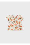Mayoral Kız Bebek T-shirt 2'Li Kısa Kol 01008