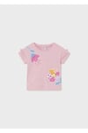 Mayoral Kız Bebek T-shirt 2'Li Kısa Kol 01008