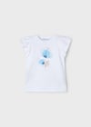 Mayoral Kız Çocuk Baskılı T-Shirt