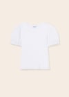 Mayoral Kız Çocuk Beyaz T-shirt Kısa Kol 6046