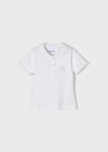 Mayoral Kız Çocuk Beyaz Tshirt-Polo-Kısa Kol 