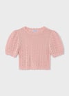 Mayoral Kız Çocuk Dekoratif T-shirt Pembe - 03003