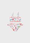 Mayoral Kız Çocuk Desenli Bikini - 03735