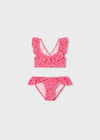 Mayoral Kız Çocuk Fıfırlı Bikini Pembe - 03734