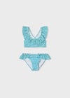 Mayoral Kız Çocuk Fıfırlı Bikini Turkuaz - 03734