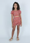 Mayoral Kız Çocuk Kırmızı Takım Etek