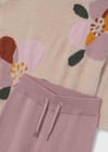 Mayoral Kız Çocuk Kışlık Triko Pantolon Set Pembe 4553