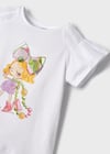 Mayoral Kız Çocuk Mor Tshirt-Kısa Kollu 