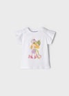 Mayoral Kız Çocuk Mor Tshirt-Kısa Kollu 