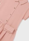 Mayoral Kız Çocuk Pembe Set-Elbise Ve Çanta 